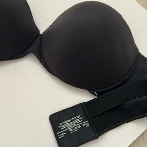 Maidenform Black Strapless Bra - 38C - New without tags